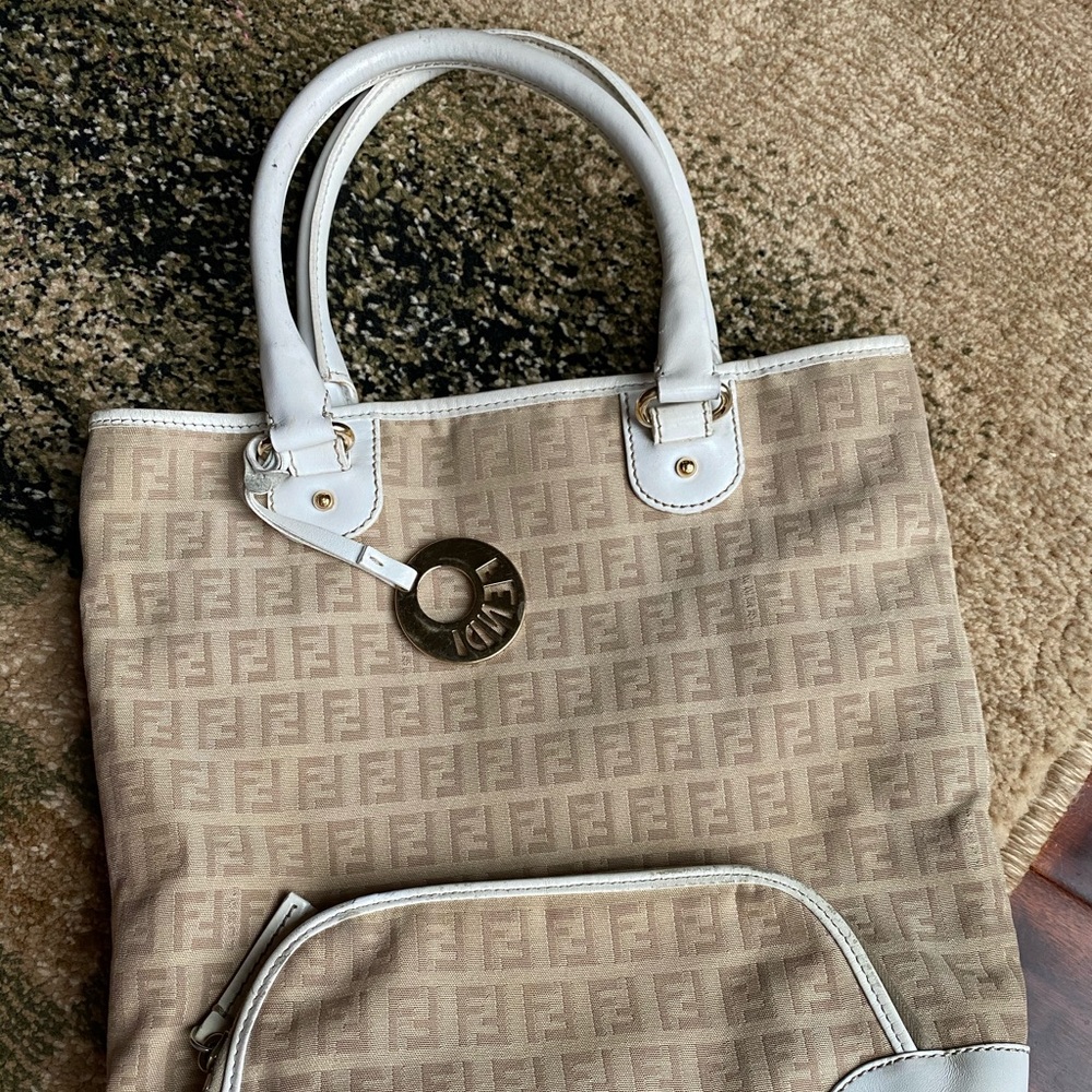 Authentic Fendi Tote Bag
